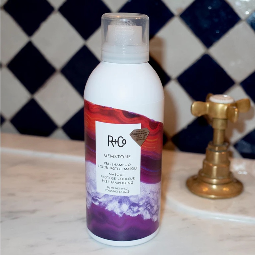R+Co Gemstone Pre-Shampoo Color Protect Masque - Purple
